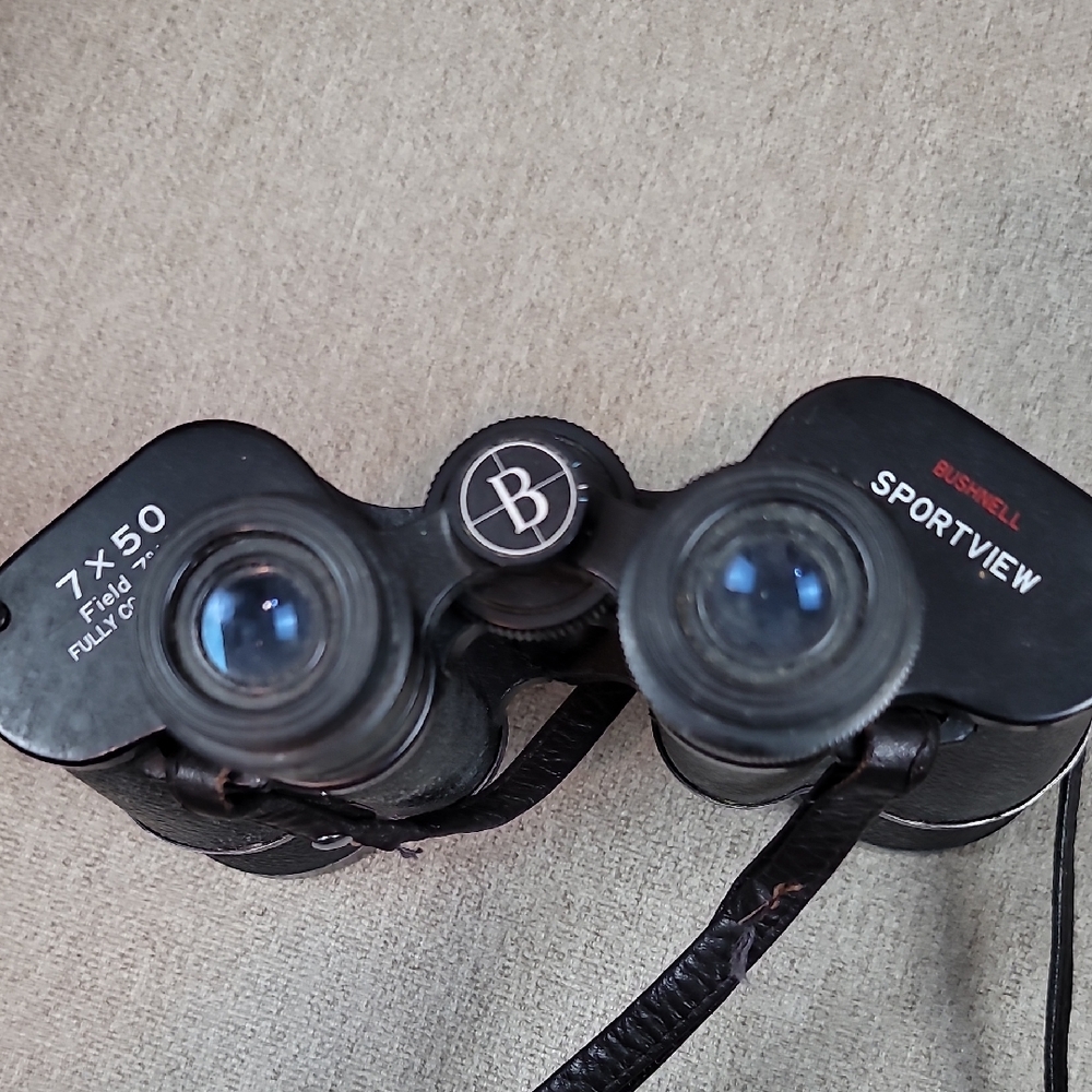 Bushnell sportview 7 x 50 field binoculars vintage